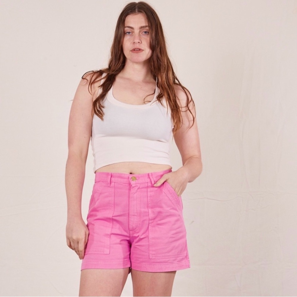 NWOT Big Bud Press Work Shorts Pink Size XS